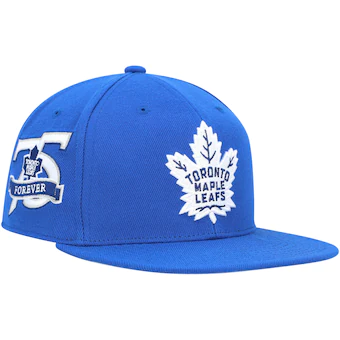 Toronto Maple Leafs Mitchell & Ness 75 Forever Vintage Fitted Hat - Blue